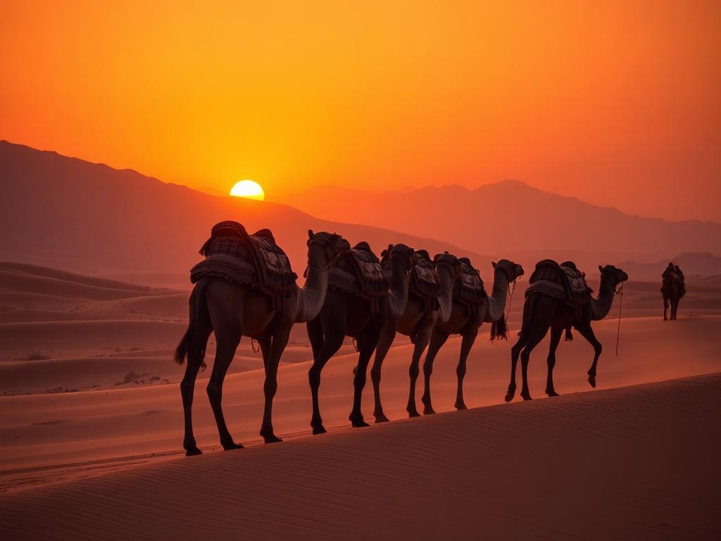 Camel & Horse